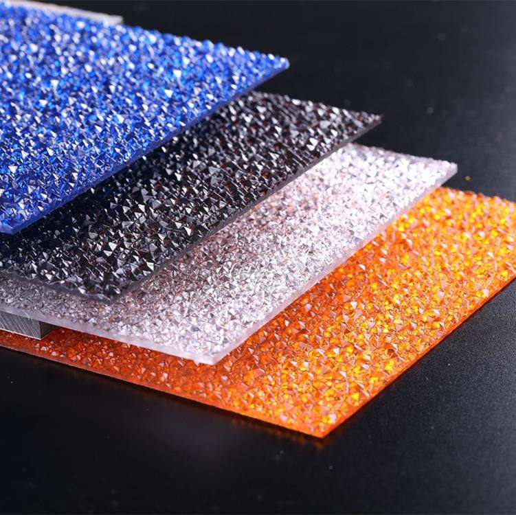 Embossed Textured Polycarbonate Sheet | Anti-Slip & Decorative