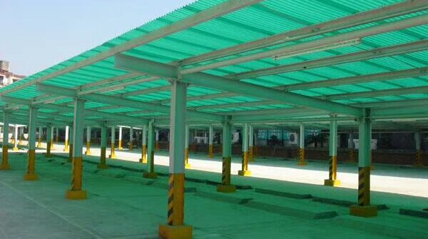 Carport Roof Project: Corrugated Polycarbonate Sheet Solution