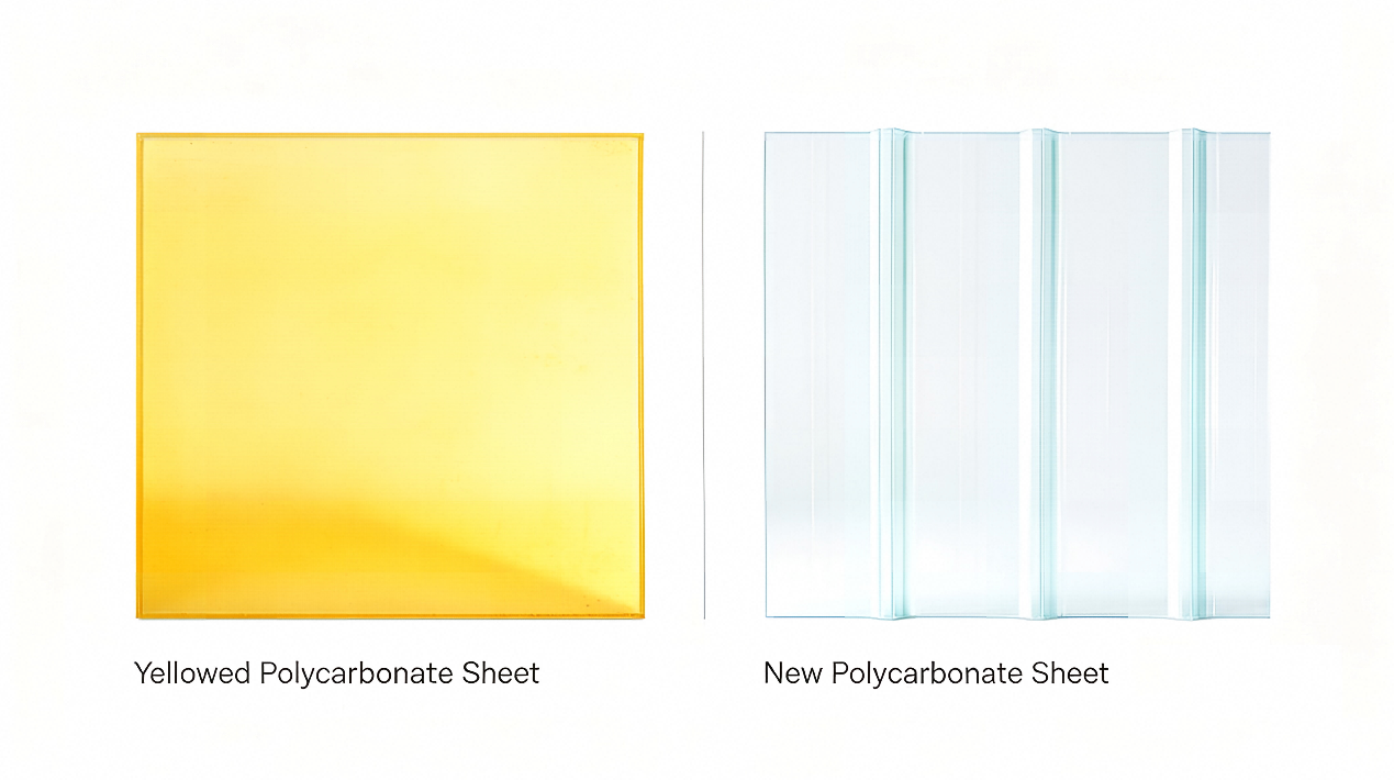 Why Polycarbonate Sheet Turns Yellow & How to Choose Anti-Yellowing Sheets