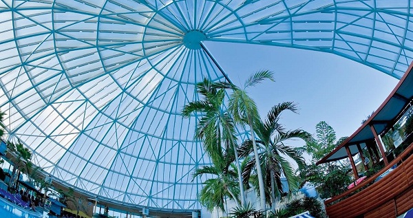 Mobile Shopping Mall Daylighting Canopy