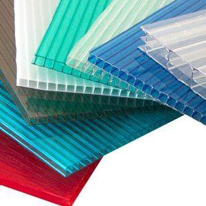Multiwall polycarbonate sheet greenhouse