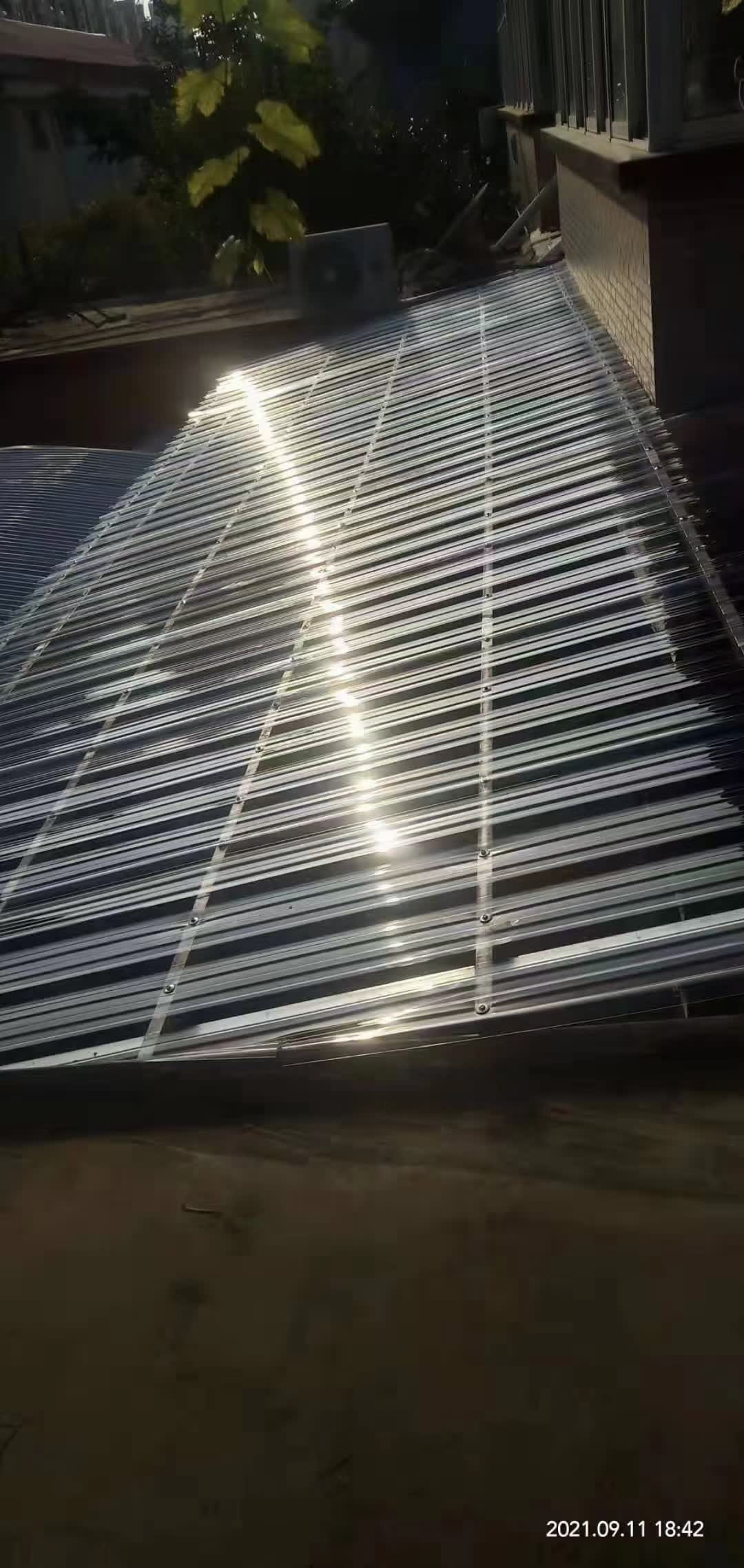 Large-Span Building PC Corrugated Sheet Roof