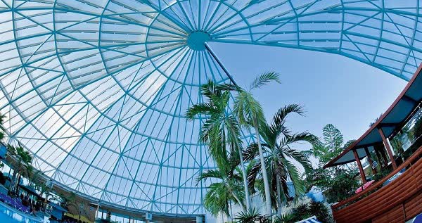 Polycarbonate Mall Skylight