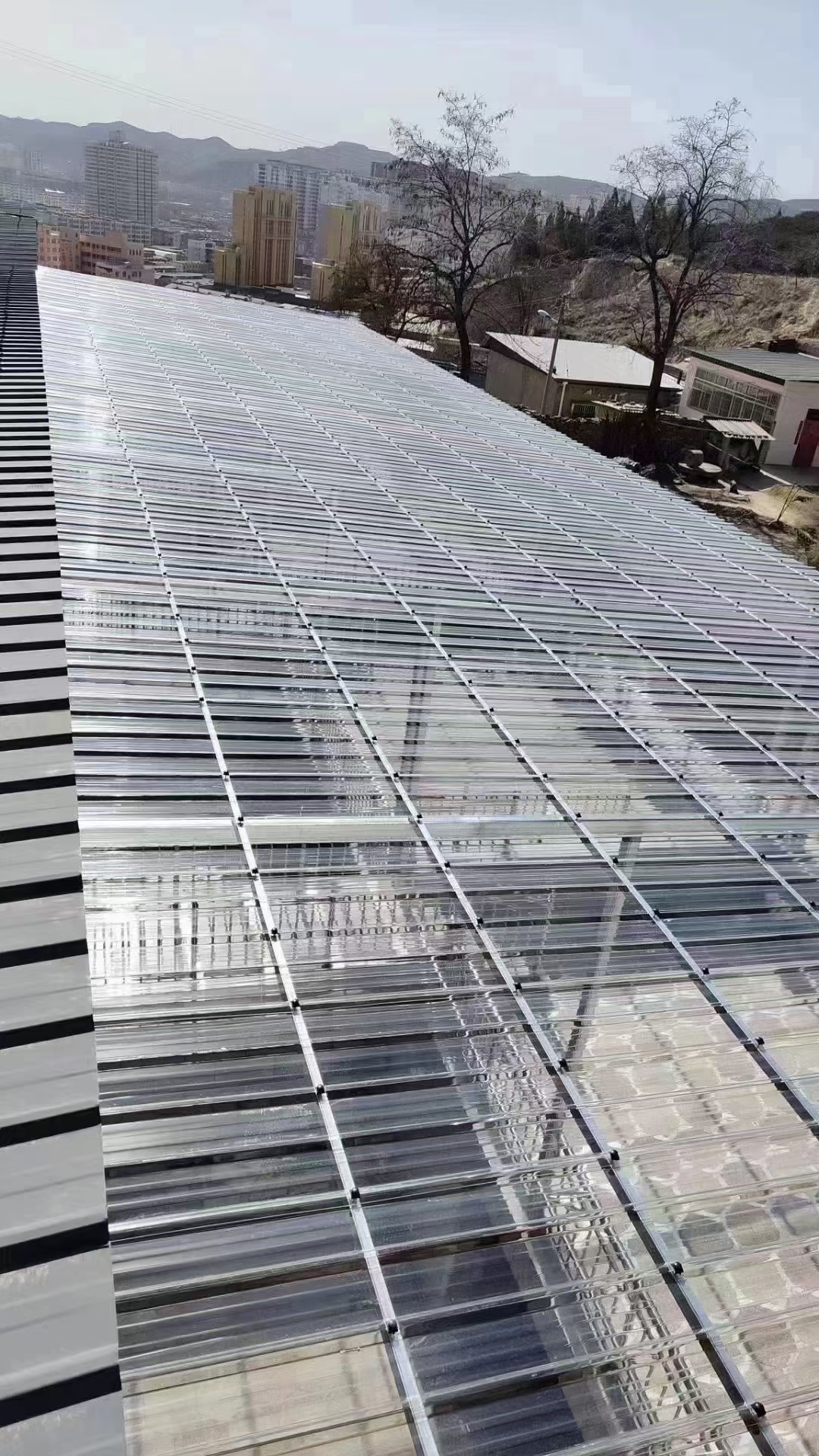 Agricultural Shed & Poultry House Project with PC Corrugated Sheets