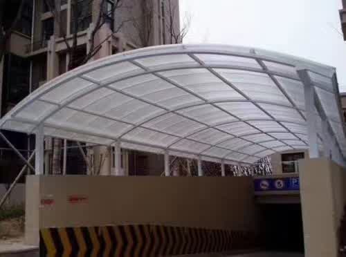 U-Lock polycarbonate sheet installation project