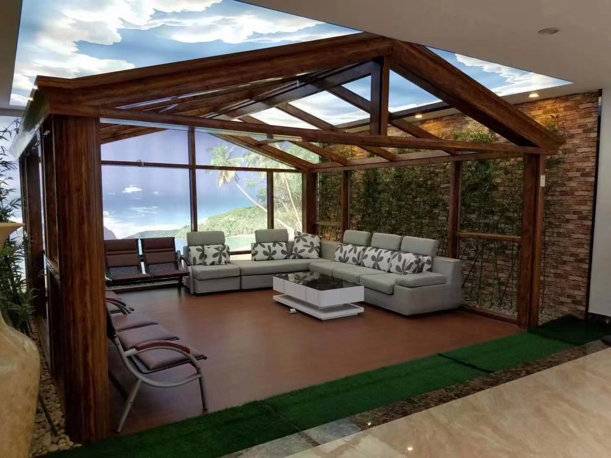 Solid Polycarbonate Sheet Projects — Sunroom Canopy and Urban Pedestrian Walkway