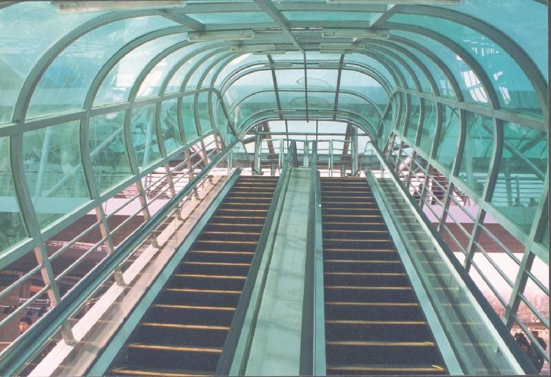 Solid Polycarbonate Sheet Projects: Railway Station Canopies, Walkway Light Tunnels and School Shelters